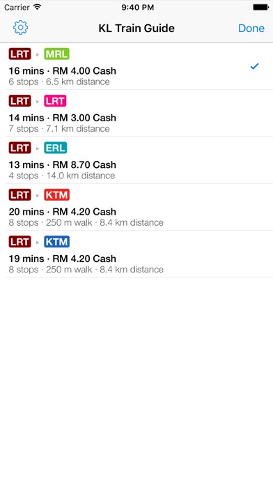 Kuala Lumpur Train Gu... screenshot1