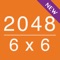 We all love large size 2048, and here comes 6 x 6 with tons of fun