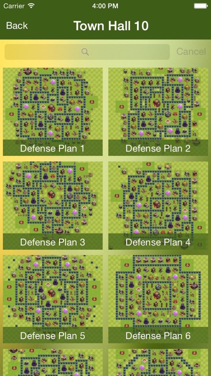 Layout for COC