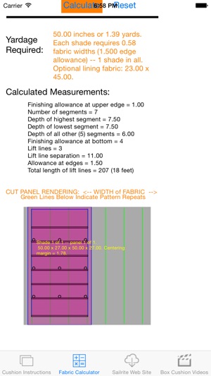 Roman Shade Fabrication Pro(圖4)-速報App