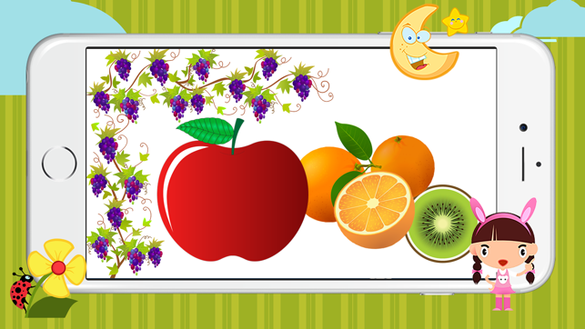 Pre-Schools Quiz Fruits And Vegetables Flashcards Names In E(圖1)-速報App