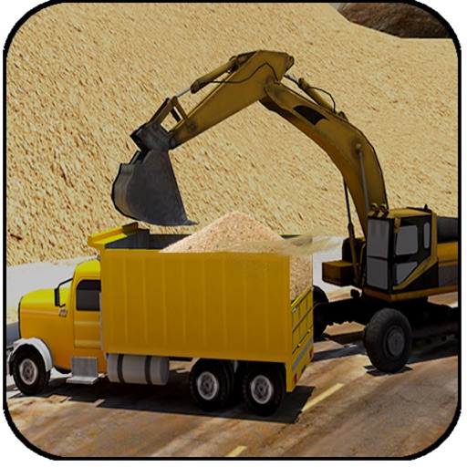 Sand Plowing Truck Icon