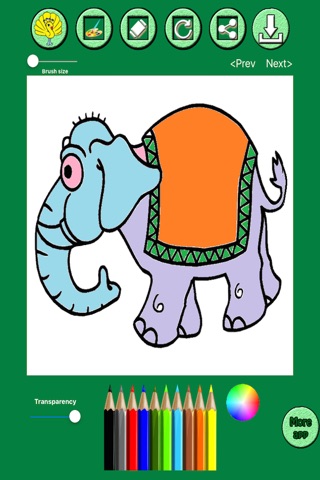 Animals & Birds Coloring book screenshot 2