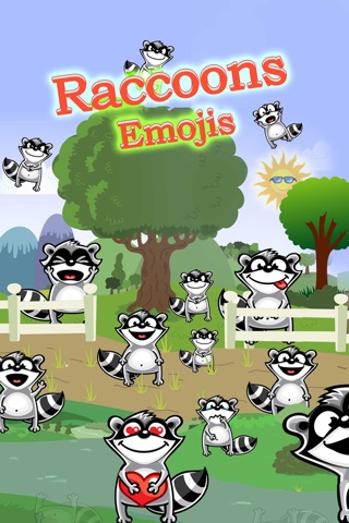 Raccoon Emojis screenshot 2
