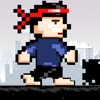 Running pixel boy