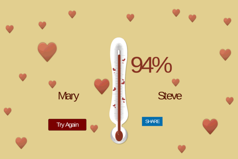 Love Calculator & Match Tester - náhled