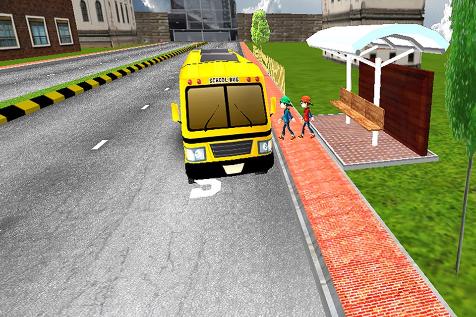 School Bus Driver 3D. screenshot 2