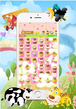 Game screenshot Cupcake cookie match mania apk