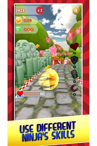 Golden Ninja Run screenshot 4