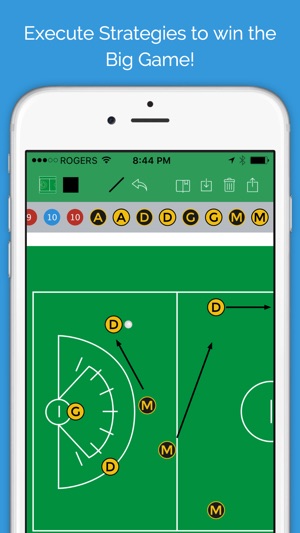 Lacrosse Blueprint - Men's Clipboard Drawing tool for Coache(圖1)-速報App