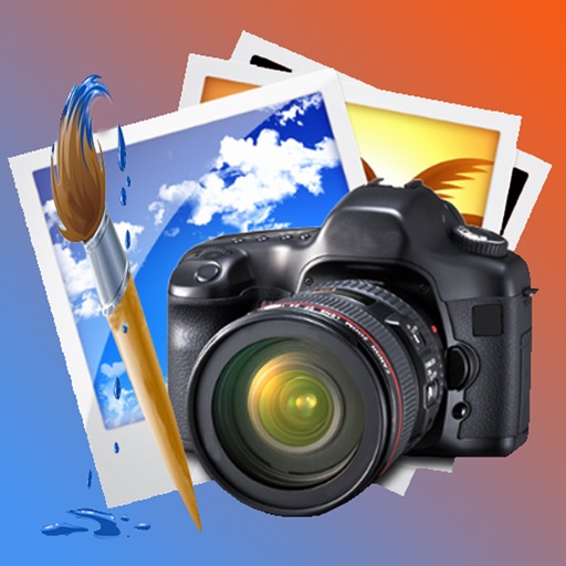 Photo Editor Pro : Change shape, size and color of your image and add sticker, effect to share or save it. icon