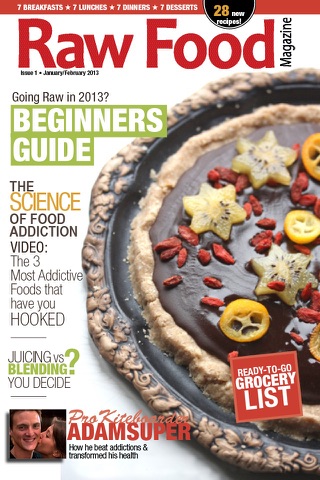 Скриншот из Raw Food Magazine