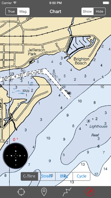 Lake Winnebago (Wisconsin) - Raster Nautical Charts
