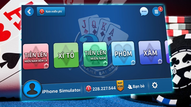 Weme - Game đánh bài online tiến lên miền nam