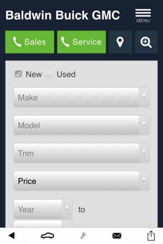 Baldwin Buick GMC screenshot 3