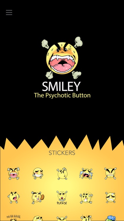 Smiley the Psychotic Button Emoji