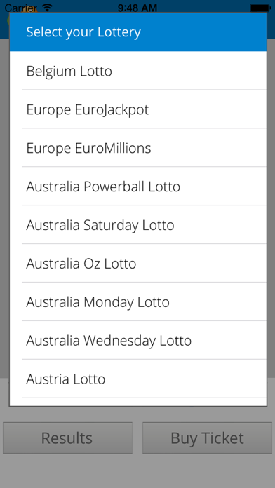How to cancel & delete Lottery Ticket Numbers from iphone & ipad 2