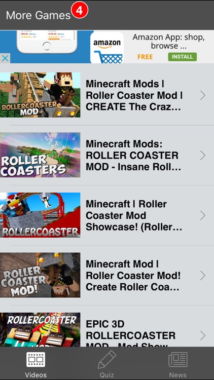 Rollercoaster Rides for Minecraft PC