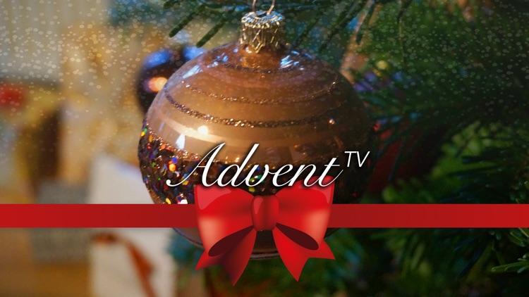 AdventTV - Make your TV to an advent wreath with candles