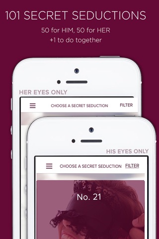 101 Nights of Great Sex - App for Couples screenshot 2