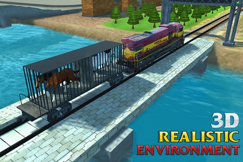 Horse Transport Train Simulator 3D – A locomotive Transporter Simulation screenshot 3
