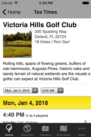 Victoria Hills Golf Club screenshot 4