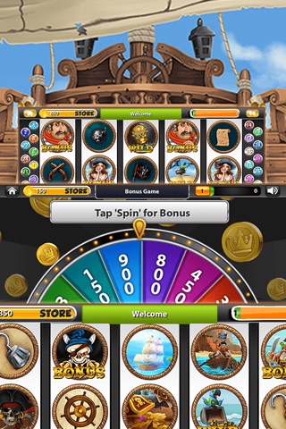 Pirates Paradise Slot Machine - Real Style Casino Game screenshot 2