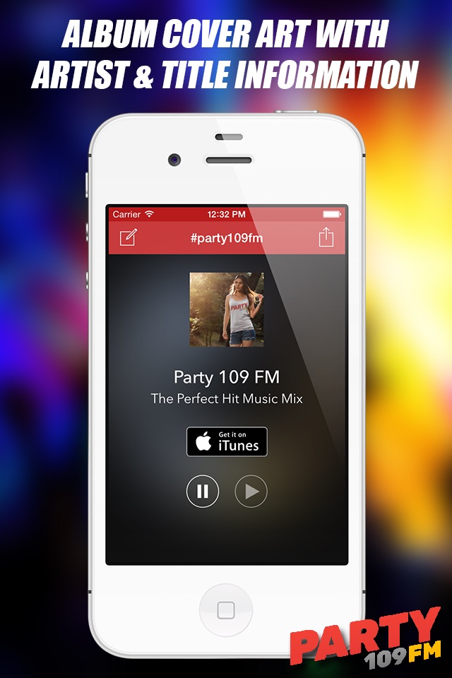 Party 109 FM - The Perfect Hit Music Mix screenshot 2