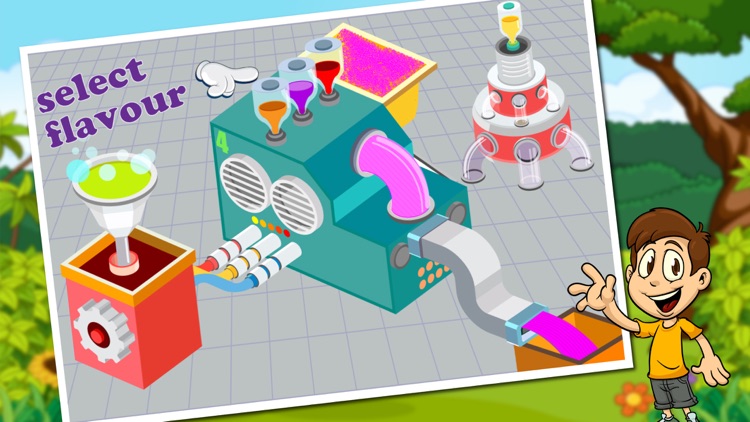 Granny's Candy & Bubble Gum Factory Simulator - Learn how to make sweet candies & sticky gum in sweets factory