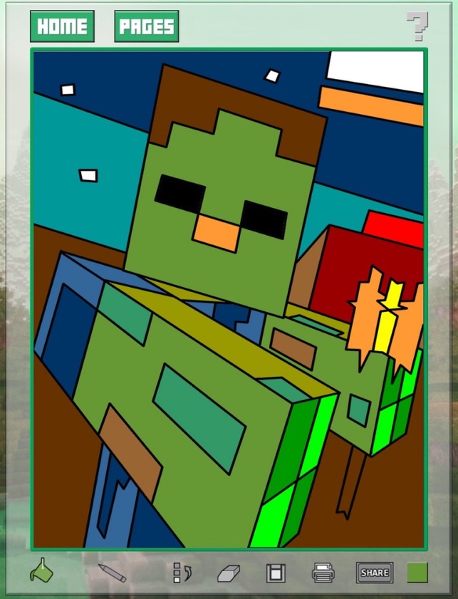 Quick Color for Kids - Minecraft Edition 1(圖2)-速報App