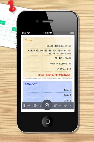 Calculator Free for iPhone screenshot 2