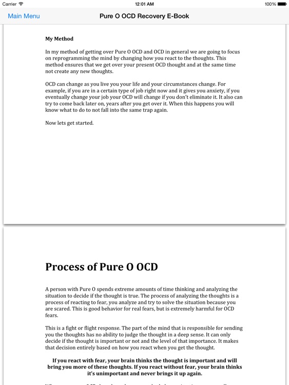 Pure O OCD Recovery HD