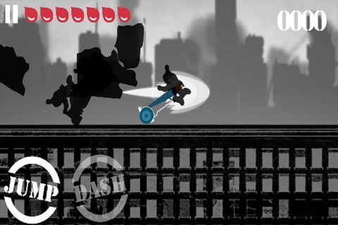 Halloween Wheel - Happy Segway Run To Survival in Zombie Dead City screenshot 2