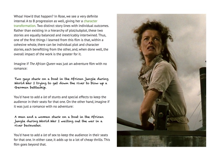 The African Queen: A Screenplay Analysis screenshot-4