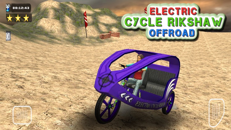 Electric Cycle Rickshaw Offroad