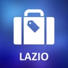 Lazio, Italy Detailed Offline Map