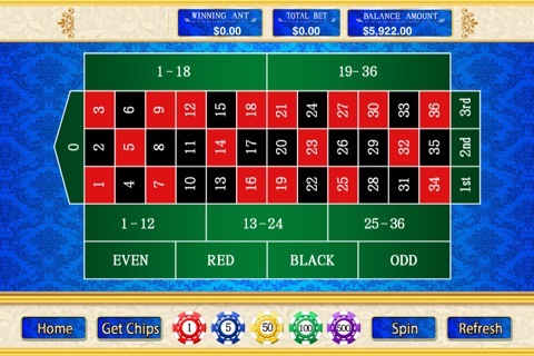 A Aces European Casino Roulette Parlay screenshot 3