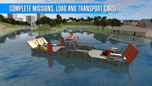 Cargo Ship Simulator: Car Transporter 3D Full(圖2)-速報App