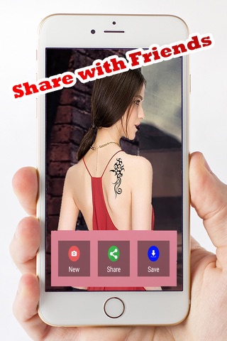 Camera Tattoo - Make a Virtual Tattoo on your body. Just take a photo of you or your friends. screenshot 3