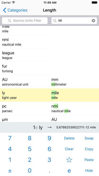 Convert units easy Lite screenshot-3