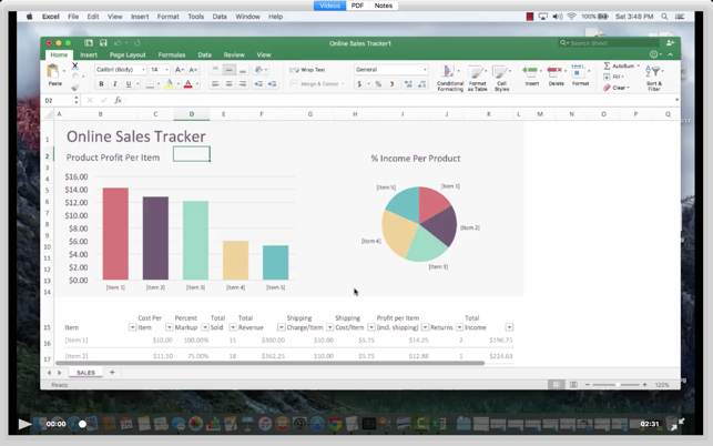 Workshop for Microsoft Excel