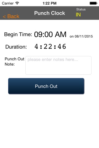 OnTheClock employee time clock screenshot 3