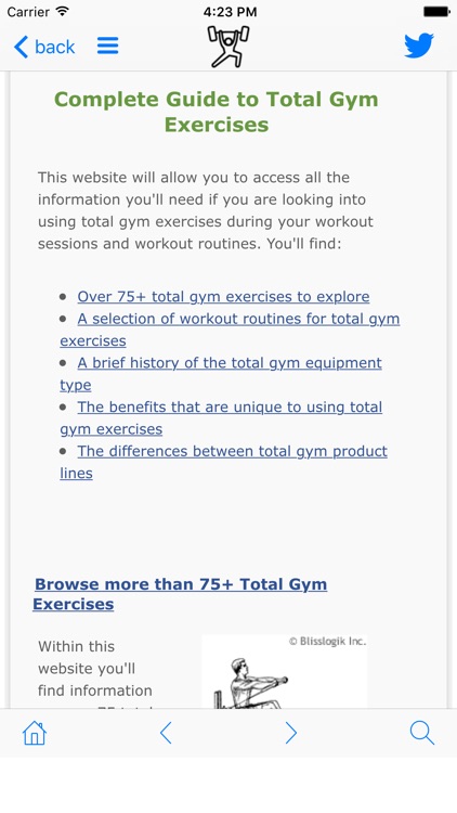 Exercises for Total Gym screenshot-3