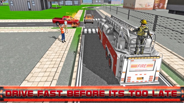 Fire Fighter Emergency Truck Simulator 3D(圖1)-速報App