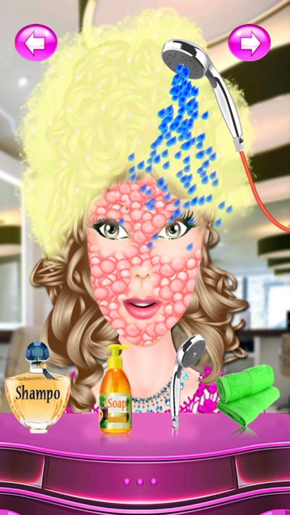 Fashion Makeup Salon - beautiful celebrity games screenshot-3