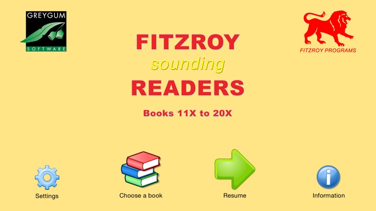 Fitzroy Readers Books 11X to 20X