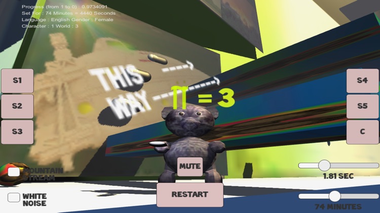 I am Sleepy Pi. An addictive, hypnotic and fun sleeping sleep aid. screenshot-4