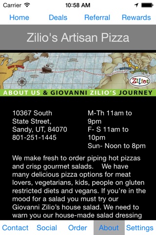Zilio's Pizza screenshot 4