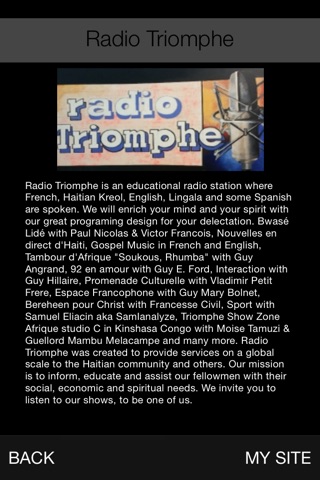 Radio Triomphe screenshot 3