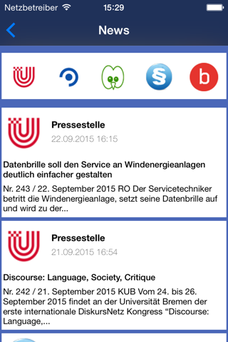 Uni Bremen App screenshot 4